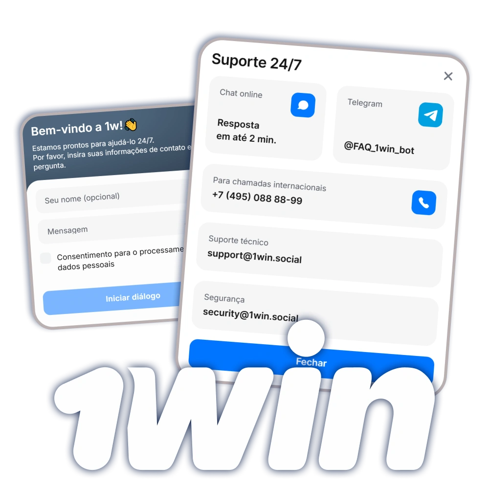 A equipe de suporte da 1win está disponível 24 horas por dia.