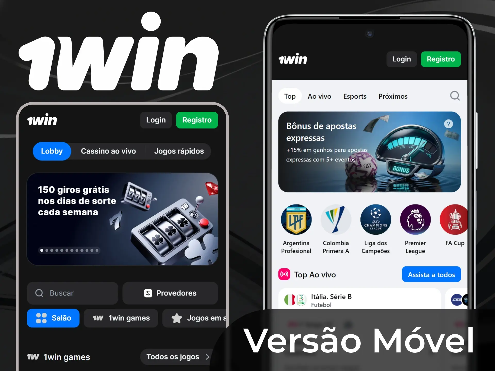Para aqueles que não querem baixar o aplicativo 1win, existe uma versão baseada em navegador.